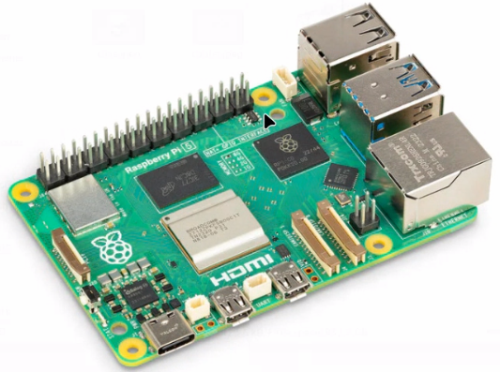 Components of Raspberry Pi 5